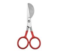 Ciseaux à appliques, ciseaux à bec Poignée incurvée en bec robuste 4,7 | Cisailles Pour broderie de tapis appliqué, dégradée, de coupe