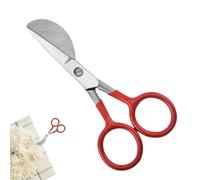 Ciseaux à bec, cisailles à tapis Coupe à poignée incurvée | Bec Pour broderie de tapis appliqué, dégradée, de coupe