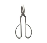 Ciseaux à bonsaï Ashinaga, sécateurs tout acier avec lames pointues pour taille précise, outils de jardin argentés ergonomiques pour composition florale, plantes en pot et jardinage