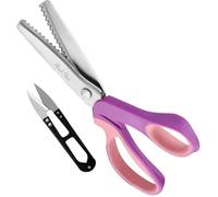 Ciseaux à Couture - 22,86 cm - Acier Inoxydable - Coupe-Fil Inclus - Ciseaux Crantés