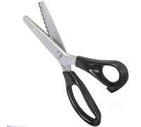 Ciseaux à Cranter Dentelé Bord Festonné, Acier Inoxydable, Professionnel Zig Zag Cut, Tissu Décorer Craft, 22,9 cm Scalloped (10mm)