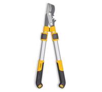 STIGA lopper télescopique à contournement - Coupe le bois frais jusqu'à 42 mm, guidon extensible, lame en acier japonais antiadhésif, poignée ergonomique, finition jaune, avec housse de protection.