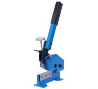 Ciseaux à tôle - Ciseaux à levier - Ciseaux de puissance - 125 mm - Pour tôles d'acier - Couleur : bleu