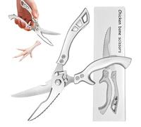 Ciseaux À Volaille Tranchants,Utilisation Polyvalente,Geflügelschere Küchenschere,Geflügelschere Wmf,Kitchen Scissors,À Viande En Acier Inoxydable Pour Poulet,Viande,Poisson,Légumes