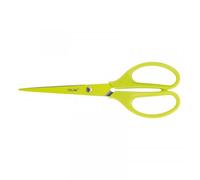 Ciseaux - Bureau - Scolaire - 17 Cm - Jaune Fluo - Milan
