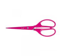 Ciseaux - Bureau - Scolaire - 17 Cm - Rose Fluo - Milan