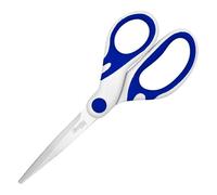 Ciseaux Candy Wonday droitiers bout pointus 21 cm bicolores - bleu