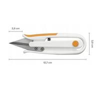 Ciseaux Coupe-Fils - Couture - Loisirs Créatifs - Lame Acier Inox - Fiskars