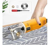 Ciseaux Couture Tissu Electrique, épaisseur de coupe de 1"", avec Lames, Verrouillage de Sécurité pour Textile/Tapis/Cuir/Papier