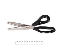 Ciseaux cranteurs dentelé à bords festonnés, ciseaux de couture en acier inoxydable avec manche ergonomique, 22,9 cm Serrated (3mm)
