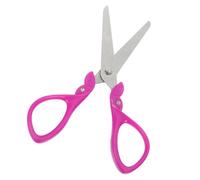 Ciseaux de Bricolage à Bouts Ronds, Lames Inox, Poignée Plastique | Découpe Précise du Papier, Prise Ergonomique, Format Facile à Transporter, pour Album, Scrapbooking, Classe ou Bureau