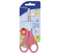 Westcott E-21595 00 Ciseaux pour enfant avec échelle intégrée de 5 cm Bleu 13 cm Idéal pour les mains des enfants Lame en acier inoxydable de qualité supérieure