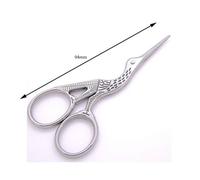 Ciseaux De Broderie Classiques Vintage En Acier Inoxydable, Durables, Pour L'art De Manucure Et De Pédicure, Coupe-Bordure, Outil De Couture, 9.4cm, 1 Pièce