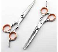 Ciseaux de coiffure professionnels, 15,2 cm (6 pouces), ciseaux de dégradé, tondeuse et ciseaux chauffants, pour les coiffeurs ou pour une utilisation à domicile