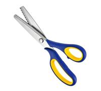 Ciseaux de Coupe de Tissu ciseaux cranteurs en acier, résistants à l'usure | Dentelés pour Coupe de Tissu pour vêtements tapis cuir ourlets matelassage