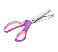 Ciseaux de Coupe de Tissu ciseaux cranteurs en acier, résistants à l'usure | outil en métal pour couture de vêtements et loisirs créatifs pour carton, , cuir, ourlets, matelassage, confection, fem