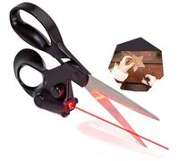 Ciseaux de couture laser - PZCC - Guidage laser - Précision réglable - Poignées ergonomiques - Pour tissus et cuir