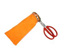 Ciseaux de Cueillette de Fruits Paquet Élastique, Acier Inoxydable Orange | Réutilisable et Coupe Douce, pour Verger et Jardin, Arbres Fruitiers, Récolte Rapide