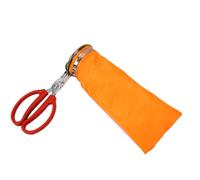 Ciseaux de Cueillette de Raisins Paquet Élastique en Acier Inoxydable | Coupe Sûre pour Plantes, Récolte Rapide au Jardin, pour Petits Vergers et Arbres Fruitiers, Orange