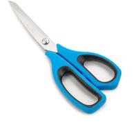 Ciseaux De Cuisine Arcos 185723 Acier Inoxydable Et Mango Polypropylène + 240 Mm Élastomère Bleu Sous Blister.