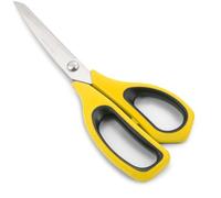 Ciseaux De Cuisine Arcos 185725 En Acier Inoxydable Et Mango Polypropylène + 240 Mm Élastomère Jaune Sous Blister.