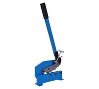 Ciseaux de découpe en métal manuels - Ciseaux à levier - Ciseaux à tôles - Lame de 20 cm - Acier - 10 kg - Bleu