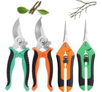 Ciseaux de jardinage à 4 lames pour plantes et fleurs