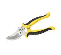 Ciseaux de sécateur à main ergonomiques avec verrouillage de sécurité précis, cisaille à lame en acier inoxydable pour une coupe lisse