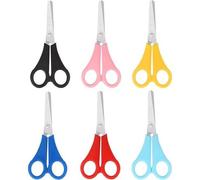 Ciseaux De Sécurité Pour Enfants - Vutyvve - Set De 6 Pièces - Bouts Émoussés - Couleurs Vives - 13 Cm