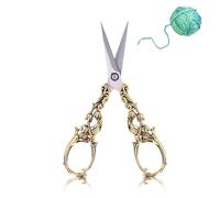 Ciseaux De Style Européen Vintage - Broder, Fantaisie, Artisanaux En Acier Inoxydable - Précision Pour Broderie Sur Mesure