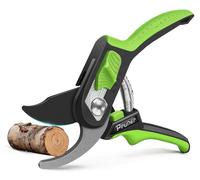 Ciseaux de taille bypass avec lames en acier SK-5, conçus pour une utilisation ergonomique et sécurisée