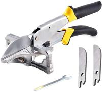 Ciseaux d'ébarbage de 22,5° à 45° pour PVC, PE, branches, fil, avec lames de rechange