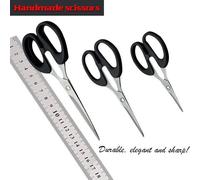 Ciseaux Durables De Ménage D'acier Inoxydable Ciseaux Coupants De Papier De Bureau Ciseaux Pointus Étudiants Ciseaux De Cuisine D'outil De Ciseaux De Bricolage