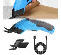 Ciseaux Electrique, 3.6V Ciseaux Couture 1500 Mah Coupe Fil Couture Coupe Carton Ciseauxs Electrique Tissu Couture Avec 2 Tranchantes Pour Papier Carton Moquette Cuir Feutre