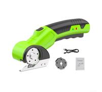 Ciseaux Électriques 320 RPM pour , Carton et Tapis - Machine de Découpe | Portable Rechargeable avec pour câble USB, Outil de Bricolage pour vert pour Tissu et Vinyle