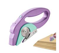 Ciseaux Électriques sans Fil pour Carton Cisailles Rechargeables par USB à | Couteau de coupe électrique pour moquette Pour cuir, papier, tissu, conditionnement, déballage, entrepôt