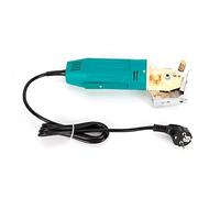 Ciseaux Électriques Tissu Couture 170 W, Machine De Coupe Jusqu’à 25 mm | Lame Circulaire HSS De 70 Mm À 1400 Tr/Min, Affûteur Intégré Et Lame De Rechange Pour Des Découpes Nettes Et Précises