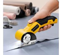 Ciseaux Électriques Tissu Couture,4,2V Ciseaux Électriques Sans Fil | Cutter Electrique avec LED et Verrou de Sécurité,Coupe jusqu'à 2cm,Coupe Carton,Plastique et Tissu pour Couture et Bricolage