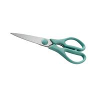 Ciseaux en Acier Inoxydable Multi-usages Cuisine pour Aliments et Viande | Tête Courbée, Coupe Précise et Anti-rouille, Usage Domestique Quotidien, Finition Verte