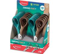 Ciseaux maped vivo plante lames acier anneaux en bois gaucher 12cm