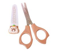 Ciseaux Mignons | Ciseaux De Sécurité Capybara De Dessin Animé Avec Pointe Ronde, Accessoires De Découpe De Scrapbooking, Outils D'artisanat Pour L'école Primaire Avec Poignée Antidérapante, Fournitur
