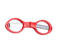 Ciseaux Pliants Mignons 8 Mots, Poignée En Plastique Acier Inoxydable, Outils D'apprentissage En Salle De Classe Pour Élèves, Mini Fournitures Scolaires, Micro Ciseaux