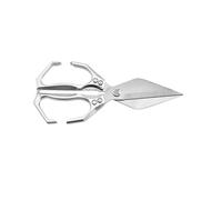 Ciseaux polyvalents pour boucherie de volaille et de poisson avec lame résistante à la et poignée ergonomique confortable, coupe d ' os, ciseaux à volaille, outil de cuisine