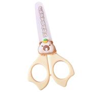 Ciseaux pour, ciseaux pour - Cartoon Capybara Sécurité Ciseaux avec pointe ronde | Petits outils d'artisanat d'école primaire, accessoires de scrapbooking à coupe avec poignée antidérapante