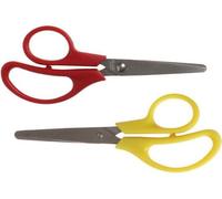 Ciseaux pour enfants - Ciseaux de coutellerie - Travail créatif - Points ronds doux - 12 pièces - Assorti