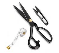 Ciseaux professionnels de 25,4 cm, idéaux pour couper les tissus, les vêtements, les jeans et le cuir