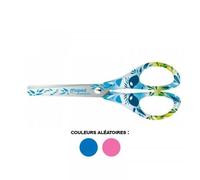Ciseaux Scolaire - 13 Cm - Bouts Ronds - Acier - Motifs Fleuris - Maped