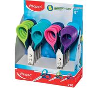 Ciseaux scolaires - MAPED - Sensoft 3D - 130 mm - pour gauchers - lot de 10