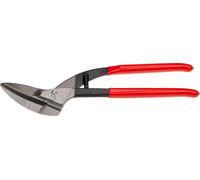 Ciseaux STUBAI Mini | Isolés PVC | 245 mm | Trempés par induction 60–62 HRC | 300 g | Ciseaux spéciaux pour les coupes longues et droites dans la tôle | Poignées ergonomiques – Outil professionnel pou