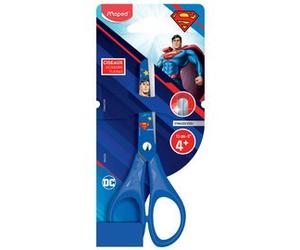 Ciseaux SUPERMAN, rond, 130 mm, bleu